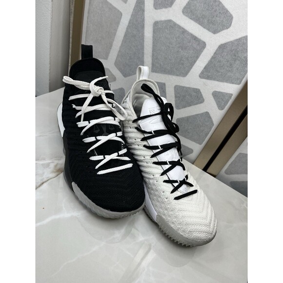 Nike Lebron 16 XVI Men Sz 12 Equality White Black BQ5969- 100 Sneakers Shoes main image 9